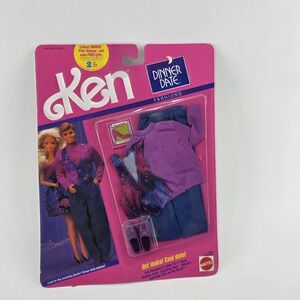 Vintage Barbie KEN Dinner Date Fashions 1990 #4945 MINT